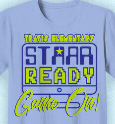 STAAR Shirts - STAAR Ready Game On - cool-973s1