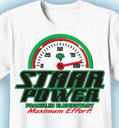 STAAR Shirts - STAAR Power Dial - cool-961s1
