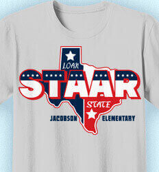 STAAR Shirts - Lone STAAR State - cool-963l1