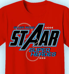 STAAR Shirts - Super Hero Theme - cool-171s3