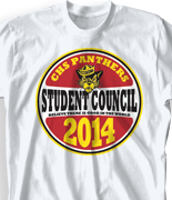 Student Council Shirt - Class Decal desn-762c4
