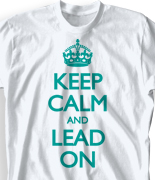 Student Council Shirt - Keep Calm desn-613k1