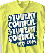 Student Council Shirt - Detroit Rock City clas-889g2