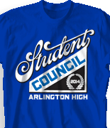 Student Council T-Shirt Design  - Council Member desn-919c1