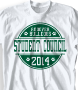 Student Council T-Shirt Design - Disco Rama desn-126d7