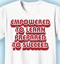 Student Council Shirt Quotes - 3D Slogan - clas-775e5
