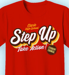 Student Council Shirt Quotes - Action Up - idea-620c1