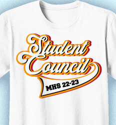 Student Council Shirts - Cool Class Script - idea-315c7