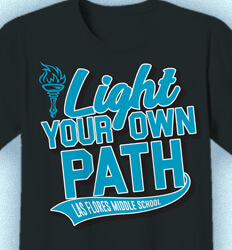 Student Council Shirts - Light Your Path - cool-699l1