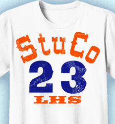 Student Council Shirts - Acid Wash - clas-524g5