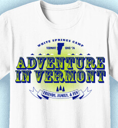 Summer Camp Shirt Design - Wonderland desn-864w2