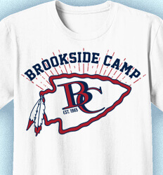 Summer Camp Shirt Designs - Arrowhead Camp cool-607a1