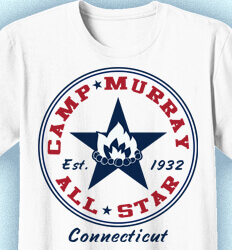 Summer Camp Shirt Design - All Star Leader desn-327a4