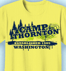 Summer Camp Shirt Design -Voyage desn-455v3