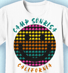 Summer Camp Shirt Design - Happy Camper desn-655h1