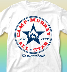 Summer Camp Shirt Design - All Star Leader desn-327a4