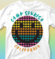 Summer Camp Shirt Design - Happy Camper desn-655h1
