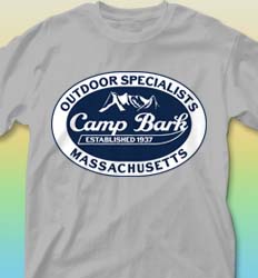 Summer Camp Shirt Design - Outdoor Emblem cool-190o1