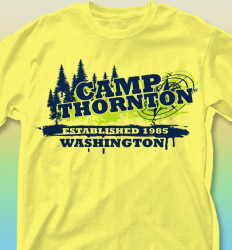 Summer Camp Shirt Design -Heraldry Year desn-494h9