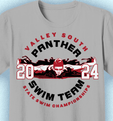 Swim Team Shirt - Championship Swim - cool-933c2