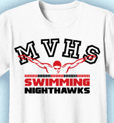 Swim Team Shirt Ideas - Dominant Stroke - cool-930d1