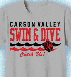 Swim Team Shirt Ideas - Varsity Wave - cool-928v1