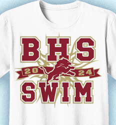 Swim Team Shirt Ideas - Water Tribe - desn-276w5