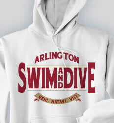 Swim Team Sweatshirts - Capital Swim Team - idea-159c1
