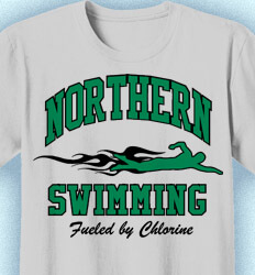 Swimming T-Shirt Designs - New Vintage - desn-519t2