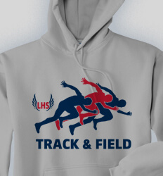 Track and Field Hoodie Designs - Retro Track - idea-645r1
