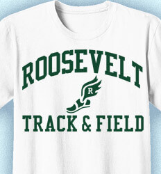 Track and Field Shirt Designs - Vintage - clas-460z6