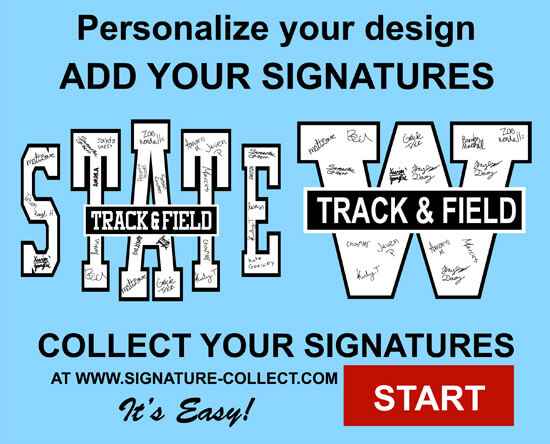 Collect your signatures for your track team shirts