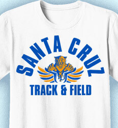 Track and Field T-Shirts - Classic Mascot Club - idea-182c1