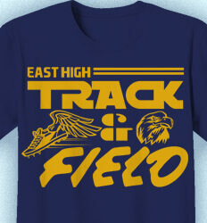 Track and Field T-shirts - Eight Track - idea-180e1