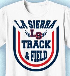 Track and Field T-shirts - Victory Track - idea-190v1