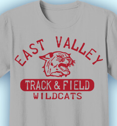 Track Shirt Ideas - Old School Track - desn-341o1