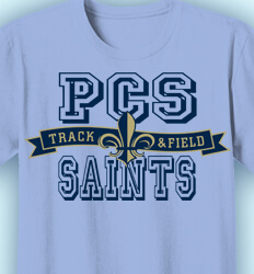 Track Team Shirts - Jersey Banner - clas-823o4