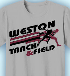 Track Team Shirts - All Around - clas-518c8