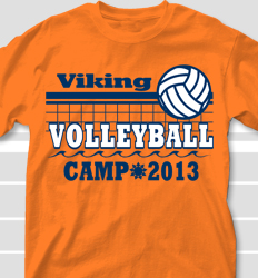 Volleyball Camp Shirt Design - Volley Camp desn-699v1