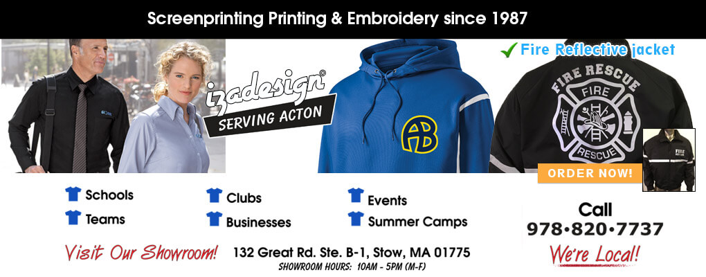 IZA Design Screen Printing and Embroidery in Acton, MA