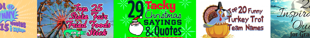 Tacky Quotes for your Holiday Shirts